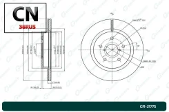 ���� ��������� Gbrake GR21775 GR21775 ����