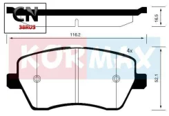 ������� ���������, �������� D1261 Kormax KBP084 KBP084 ����