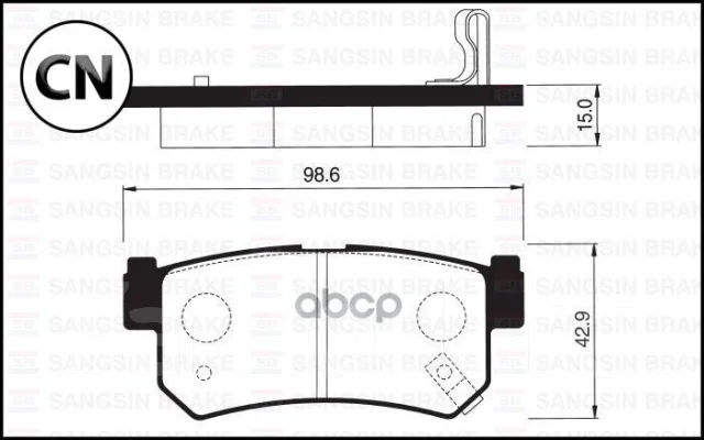 ������� ��������� ��������, ������ Sangsin Brake SP1151 SP1151 ����