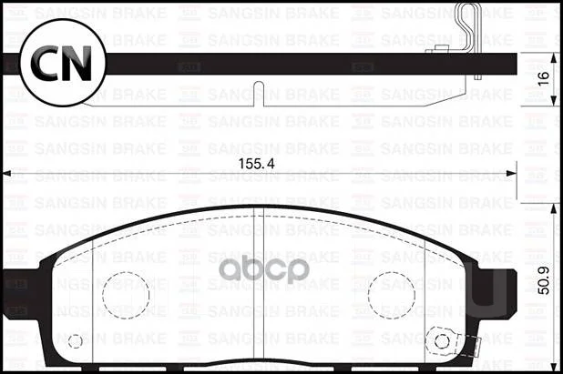 ������� �������� �������� Sangsin Brake SP1361 SP1361 ����