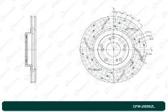 ���� ��������� ��������������� G-brake GFR-20962L ����� GFR20962L ����