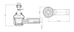 ���������� ������� ���� L/R OPEL Corsa A/B/C 1986-2009/Tigra 1994, Smart Fortwo 2007 S&K SKTE1085 SKTE1085 ����