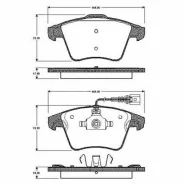 ������� ��������� �������� Just Drive JBP0274 �������� ������ 7H0698151 7H0698151 ����