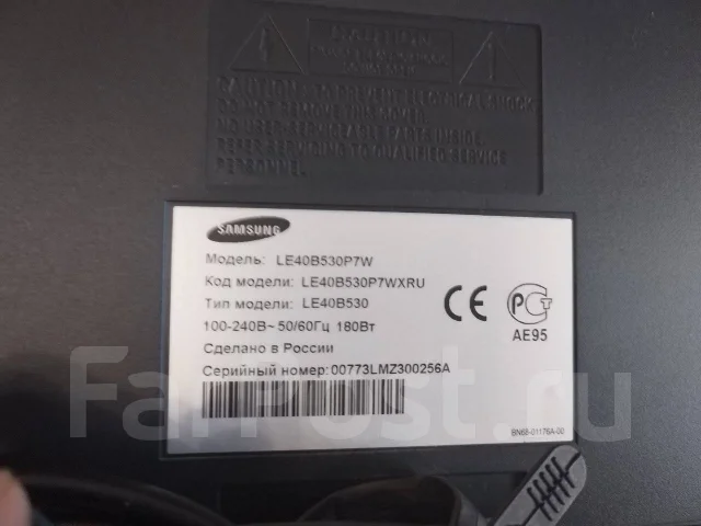 Samsung LE40B530P7W. ������ ����