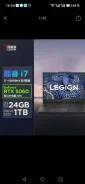 Lenovo Legion Y7000. 15.6", 2,4����, ��� 24 ��, ���� 1 000���, WiFi: 1, Bluetooth: 1, ����������� �� 10��. ��� ����� �� ������� ����