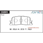 �������� ��������� ������� Advics ������ Advics SN885 ����