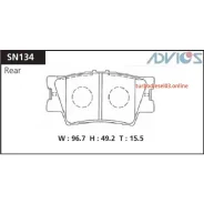 �������� ��������� ������� Advics ������ Advics SN134 ����