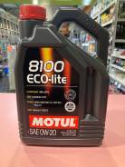 Motul 8100 Eco-Lite. 0W-20, �������������, 4��. ����