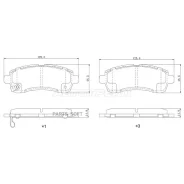 ������� ��������� (�������) Mazda Demio 07-14 / 2 07-15 SAT ST-28-0107, �������� ST280107 ����