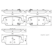 ������� ��������� (�����) Hyundai Palisade 18-25 / Santa Fe 12- SAT ST-28-0167, ������ ST280167 ����