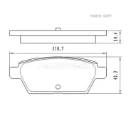 ������� ��������� (�����) Mazda 6 02-08 / 6 MPS 05-07 SAT ST-28-0154, ������ ST280154 ����