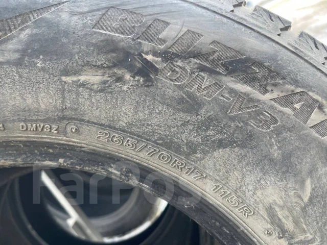 Bridgestone Blizzak DM-V3. ������, ��� �����, 2020 ���, �/�, ����� 35 % ����