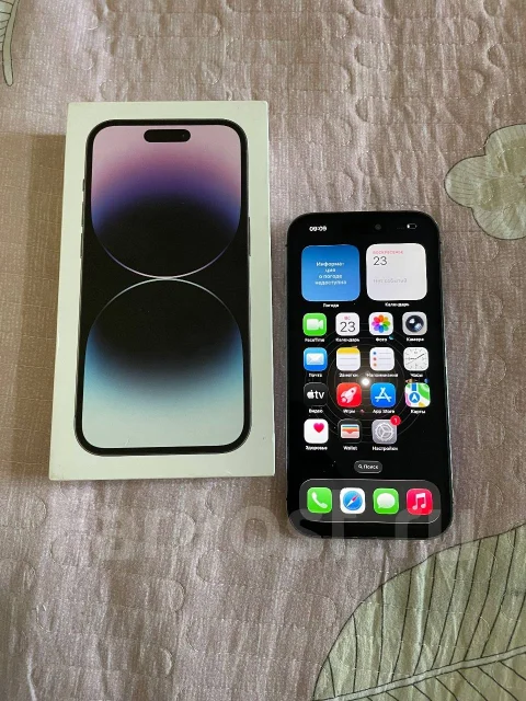 Apple iPhone 14 Pro. �/�, 128 ��, 3G, 4G LTE, 5G, Dual-SIM, NFC ����