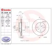 ���� ��������� Standard | ����� | Brembo 09553620 09553620 ����