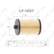 ������ ��������� Volvo 2.4L D/D5 S60 I 01/05-10/04 S80 I 01/08-06/07 V70 II 01/07-08/12 XC70 02/09-07/08 XC90 I 02/10-14/12 Lynxauto LF1627 LF1627 ���...
