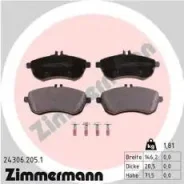 ������� �������� ! �����. 146x72x20 MB W2041.8-2.3 07 Zimmermann 24306.205.1 243062051 ����