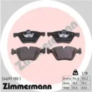 ������� �������� ! �����. 155x64x19 BMW F10/F11 3.0i/2.0D 10 Zimmermann 24697.190.1 246971901 ����