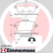 ������� �������� ! ����. 116x50x18 MB W166 ML250/GL350 2.5CDI/3.5CDI 11 [178Zimmermann252151902] 252151902 ����