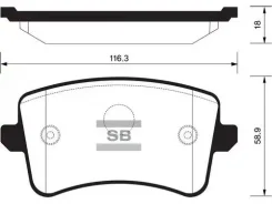 ������� ��������� AUDI A4/A5/Q5 1.8-3.2 07- ������ SP2146 SP2146 ����