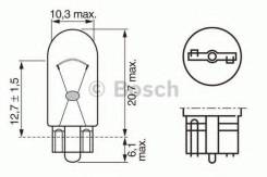 ����� Standard W5W 12V 5W Bosch 1 987 302 206 1987302206 ����