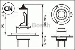 �����, (H7) 55W 12V PX26D ���������� ������� Bosch 1987302075 1987302075 ����
