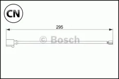 ������ ������ ������� ��������, L=295 Bosch 1987474565 1987474565 ����