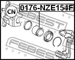 ������� �������� Febest 0176NZE154F 0176NZE154F ����