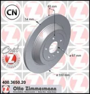 ���� ���������, ���� 330x14/62-5x112 OTTO Zimmermann 400365020 400365020 ����