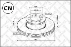 ���� ���������, 335/91.5x34/102.5 10n-120-M14 Stellox 8500726SX 8500726SX ����