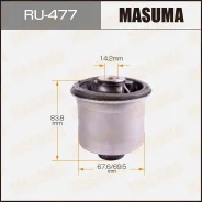 ����������� ����� Toyota Corolla (E150, E180) 06-19 / Prius 09-23 RU477 ����