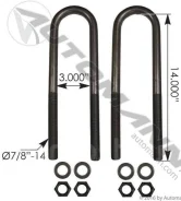 ��������� ������� �/������� 7/8� X 3� X 14� (� �������) - 1 �� Stellox 84-64654-SX 8464654SX ����