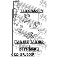 ����������� ������ ���� TAB-557 Febest TAB557 TAB557 ����