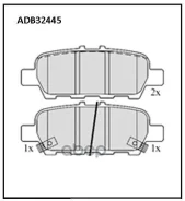 ������� ��������� ������ Infiniti EX FX Q50 Q70 QX50 QX60 / Nissan Juke Murano II III Teana Allied Nippon ���. adb32445 ADB32445 ����