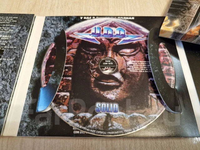 Audio CD. UDO. Solid. Лицензия. Торг, б/у, в наличии. Цена: 500₽ во ...