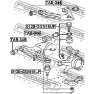 ����� ������� ��������� ������� ������ Febest 0120GGN15LF 0120GGN15LF ����