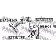 ������� ����� ������� ��������� ������ 38.5X21.6X21.5 Febest Bzbjb156 BZBJB156 ����