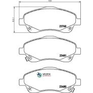 ������� ��������� �������� ������. Avensis (T25_) Avensis Kombi (T25) Avensis Combi (T25) Avensis Es Mintex MDB2545 MDB2545 ����