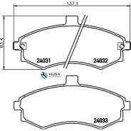 ������� ��������� �������� ������. Avante (XD) Avante Stufenheck (XD) Elantra Saloon (XD) Elantra St Mintex MDB2542 MDB2542 ����