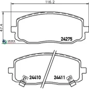 ������� ��������� �������� ������. i 10 Grand i10 (IA) i10 (PA) i10 (IA) Morning (BA) Picanto (BA) S Mintex MDB2720 MDB2720 ����