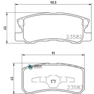 ������� ��������� �������� ����. 200 Convertible 200 Cabriolet 200 Saloon 200 Stufenheck Cirrus (JS) Mintex MDB2080 MDB2080 ����
