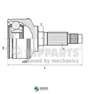 ���� �������� (ABS) Mazda 6 (02-) Nipparts J2823129 J2823129 ����