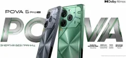Tecno Pova 6. �/�, 256 ��, �������, 3G, 4G LTE, 5G, Dual-SIM ����