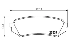 ������� ��������� (�����) Toyota Land Cruiser (J100) 98-07 / Lexus LX PF-1412 ����