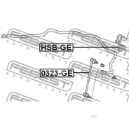 ���� ������������� �������� Febest 0323GE 0323GE ����
