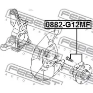 ������� �������� Subaru Impreza G12 2007- Febest 0882G12MF 0882G12MF ����