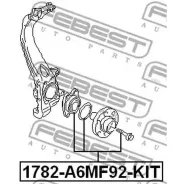 ������� ������ (��������) | ����� ����/��� | AUDI A6 Avant (4F5) 2005-2011 Febest 1782A6MF92KIT 1782A6MF92KIT ����