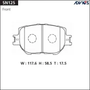�������� ��������� ������� Advics �������� Advics SN125 SN125 ����