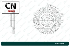 ���� ��������� ��������������� ����� Gbrake GFR20962L GFR20962L ����
