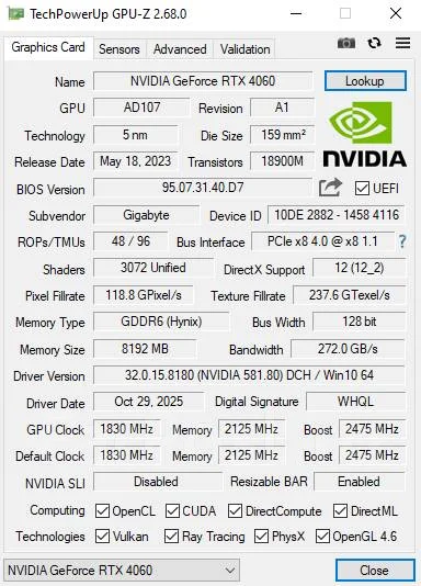 GeForce RTX 4060 ����