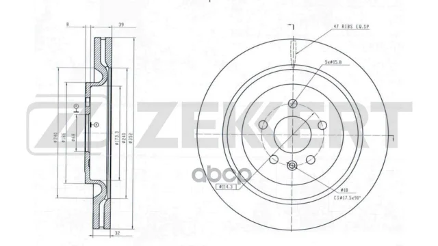 ���� ����. �����. Ford Explorer V 14- Zekkert ���. bs-6004 BS6004 ����